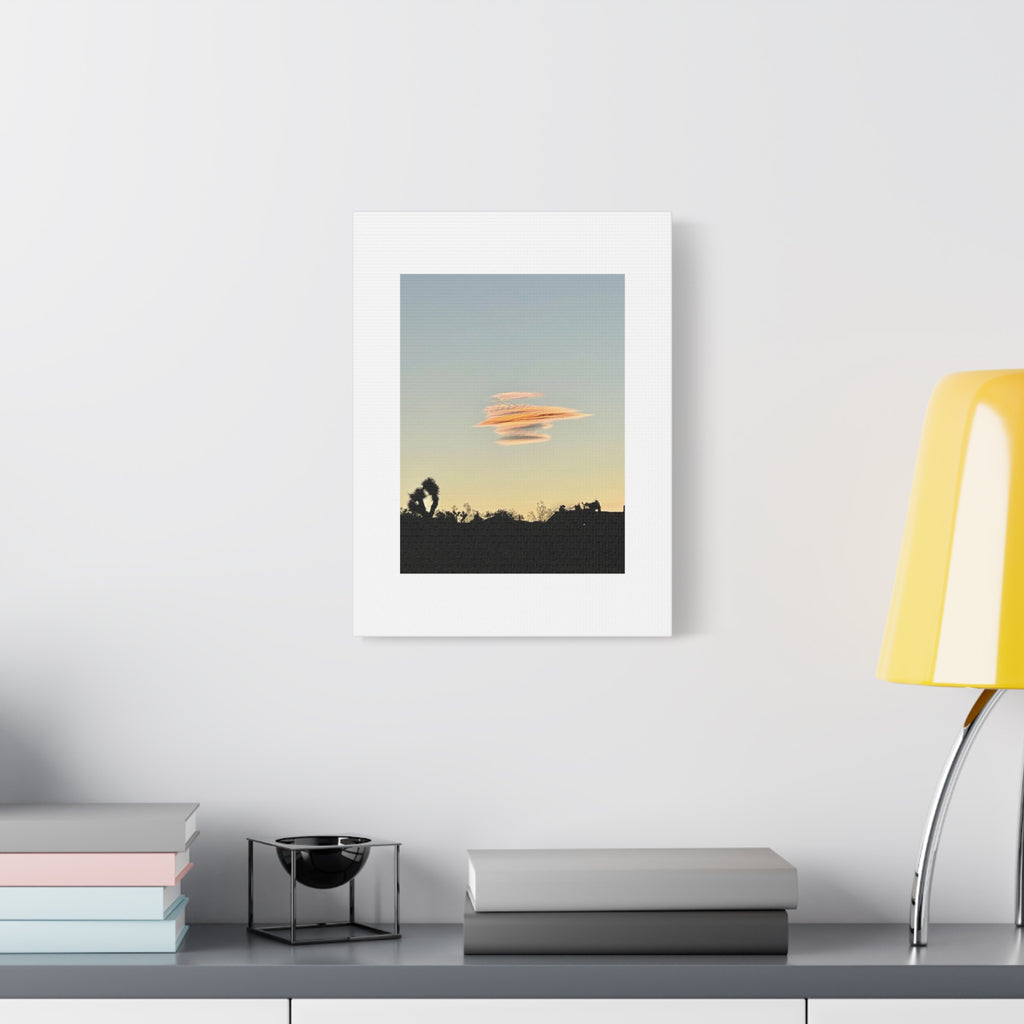 Lenticular Cloud Joshua Tree Print — Rare Desert Sky Photography Wall Art
