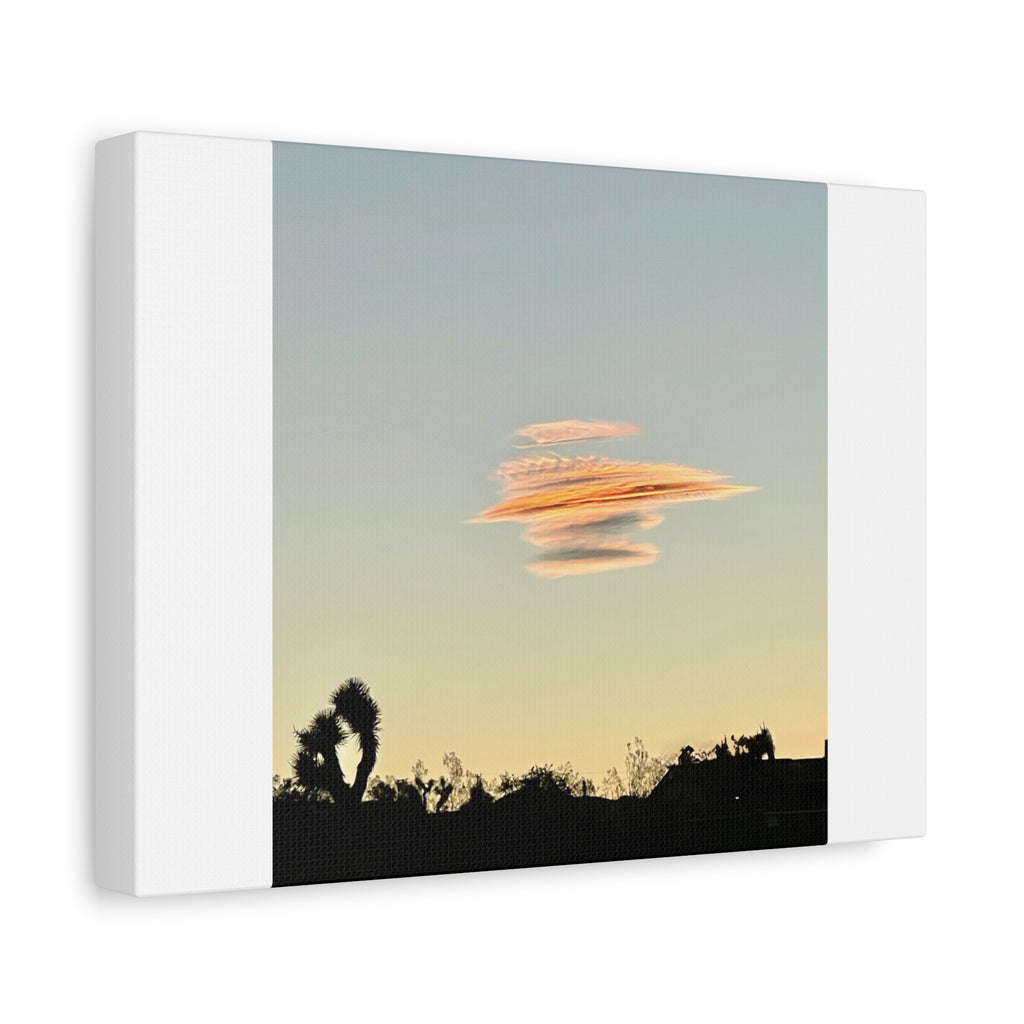 Lenticular Cloud Joshua Tree Print — Rare Desert Sky Photography Wall Art