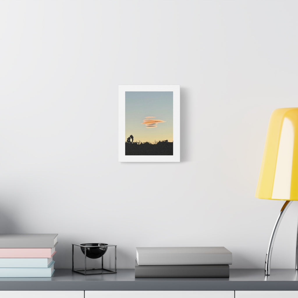 Lenticular Cloud Joshua Tree Print — Rare Desert Sky Photography Wall Art