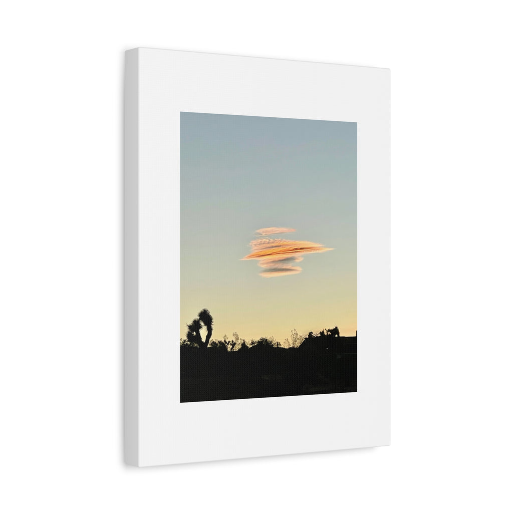 Lenticular Cloud Joshua Tree Print — Rare Desert Sky Photography Wall Art