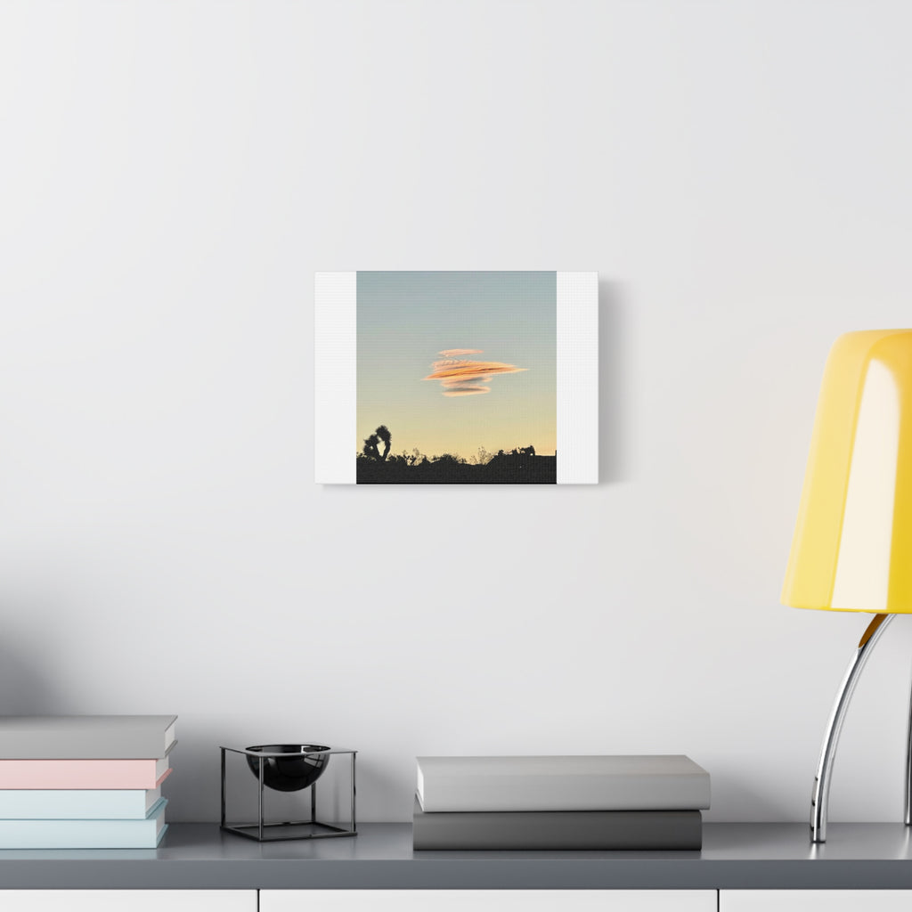 Lenticular Cloud Joshua Tree Print — Rare Desert Sky Photography Wall Art