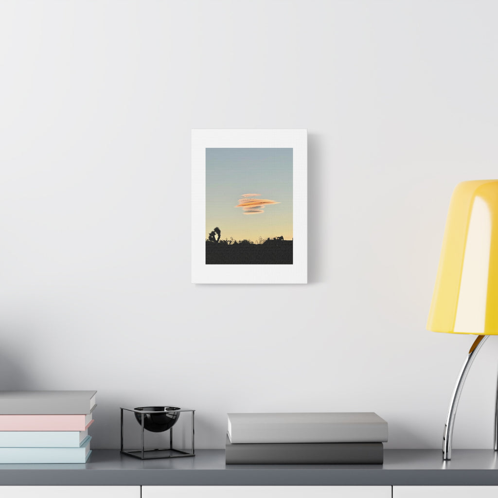 Lenticular Cloud Joshua Tree Print — Rare Desert Sky Photography Wall Art